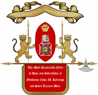 The Most Honourable Order of Omukama Chwa II. Kabalega