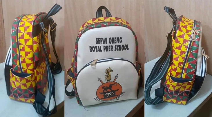 Royal School Project Backpacks of the Royal House of Sefwi Obeng-Mim